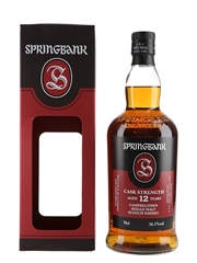 Springbank 12 Year Old Cask Strength Bottled 2020 70cl / 56.1%