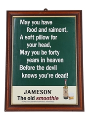 Jameson Advert The Old Smoothie 34.5cms x 45.5cm