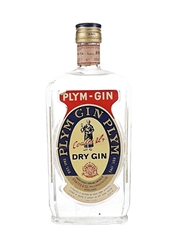 Coates & Co. Plym-Gin Bottled 1960s - Stock 75cl / 46%