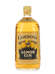 Gordon's Lemon Gin Spring Cap Bottled 1950s 75cl / 34%