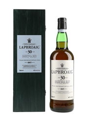 Laphroaig 30 Year Old Bottled 2000s 75cl / 43%