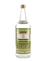 Moskovskaya Russian Vodka Bottled 1970s 100cl / 39%