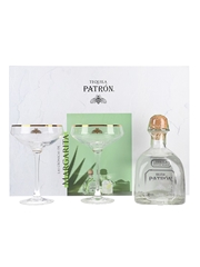 Patron Silver Tequila Iconic Margarita Set Margarita Day 2022 70cl / 40%