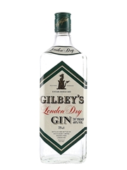 Gilbey's London Dry Gin Bottled 1970s-1980s 75cl / 40%