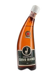 Grappa Cerva Bianco Bottled 1970s 75cl / 45%