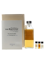 Balvenie Signature 2008 12 Year Old Batch #1 First Edition Release- Duty Paid Sample 4 x 1cl-10cl / 40%