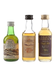 Glen Garioch Bottled 1970s & 1980s 3 x 5cl-5.6cl / 40%