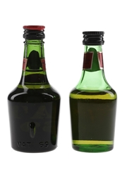 Vat 69 & De Luxe Reserve Bottled 1960s-1970s 2 x 5cl