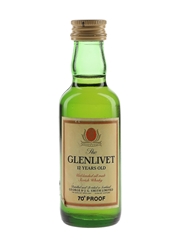 Glenlivet 12 Year Old Bottled 1970s 5cl / 40%