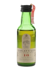 Lagavulin 16 Year Old Bottled 1980s-1990s - White Horse Distillers 5cl / 43%