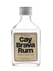 Cay Brava Light Rum Bottled 1970s 5cl / 40%