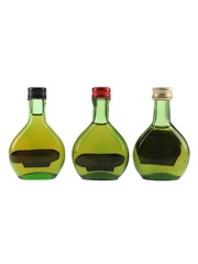 Janneau & Marquis de Puysegur Bottled 1970s-1980s 3 x 3cl / 40%