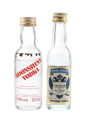 Moonshine & Shalakof Vodka  2 x 5cl