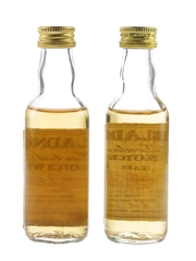 Bladnoch Bottled 1980s 2 x 5cl / 40%