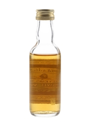 Glenlivet 12 Year Old Bottled 1980s - Gordon & MacPhail 5cl / 40%