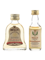 Bell's Extra Special & Bell's 12 Year Old Scottish Open 1990 Bottled 1980s-1990s 2 x 3cl-5cl / 40%