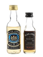 Blair Athol 8 Year Old Bottled 1980s 2 x 3cl-5cl / 40%