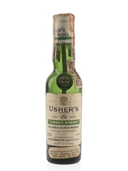 Usher's 8 Year Old Green Stripe Bottled 1950s 4.7cl / 43.4%