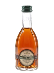 Three Barrels Reserve Extra Very Old French Brandy Bottled 1990s - Spain Import 5cl / 40%