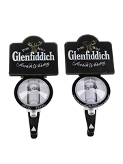 Glenfiddich Bar Optic Measures Gaskell & Chambers 2 x 18cm Long