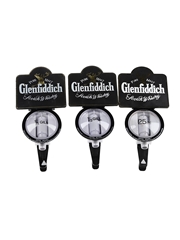 Glenfiddich Bar Optic Measures Gaskell & Chambers 3 x 18cm Long