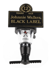 Johnnie Walker Black Label 12 Year Old Bar Optic Measures