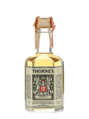 Thorne's 12 Year Old Miniature Bottled 1970s - Hiram Walker 5cl / 43.4%