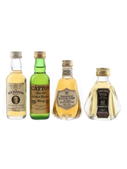 Buchanan, Catto, President & Something Special Bottled 1970s & 1980s 4 x 5cl