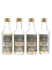 Campbeltown Commemorative 12 Year Olds Bottled 1980s 4 x 5cl / 40%