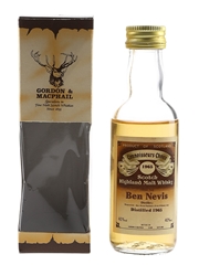 Ben Nevis 1965 Connoisseurs Choice Bottled 1980s - Gordon & MacPhail 5cl / 40%