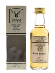Royal Brackla 1974 Connoisseurs Choice Bottled 2000s - Gordon & MacPhail 5cl / 40%
