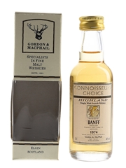 Banff 1974 Connoisseurs Choice Bottled 2000s - Gordon & MacPhail 5cl / 40%