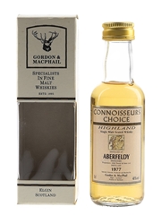 Aberfeldy 1977 Connoisseurs Choice Bottled 2000s - Gordon & MacPhail 5cl / 40%