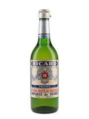 Ricard Pastis De Marseille Bottled 1970s-1980s 70cl / 45%