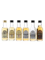 Marks & Spencer Highland Single Malt Scotch Whisky Bottled 1980s & 1990s 6 x 5cl / 40%