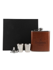 Glenfiddich Hip Flask With Funnel & Glasses