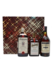 Ballantines Cointreau Martell Set