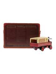Johnnie Walker Whisky Y-8 1917 Yorkshire Steam Wagon Matchbox - Models Of Yesteryear 10cm x 5cm x 3cm