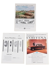 Highland Queen 1960s Advertising Prints 3 x 36cm x 26cm