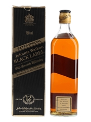 Johnnie Walker Black Label 12 Year Old Bottled 1980s 75cl / 43%