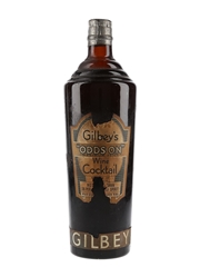 Gilbey's Odds On Bottled 1940s 70cl / 22%