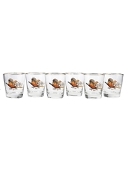Grouse Whisky Tumblers  6 x 8.5cm Tall