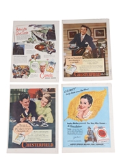 Schenley Reserve 1945-1948 Advertising Prints 4 x 36cm x 26cm