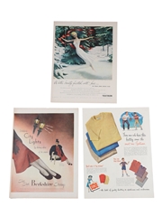 Sunny Brook Brand 1947-1948 Advertising Prints 3 x 36cm x 26cm