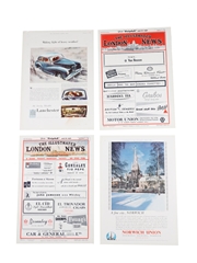 Vat 69 1952-1960 Advertising Prints 3 x 36cm x 26cm