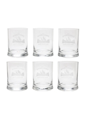 Famous Grouse Whisky Tumblers  6 x 9.5cm Tall