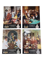 Courvoisier Cognac 1970s 0s Advertising Prints 4 x 36cm x 26cm