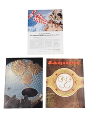 Cutty Sark 1960s Advertising Prints 3 x 36cm x 26cm
