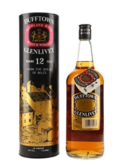 Dufftown-Glenlivet 12 Year Old Bottled 1980s 100cl / 43%
