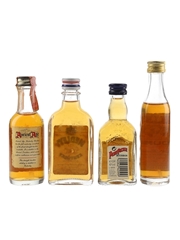 Assorted Kentucky Straight Bourbon Whiskey Ancient Age, Medley's, Penny Packer & Stillbrook 4 x 4cl-5cl / 40%